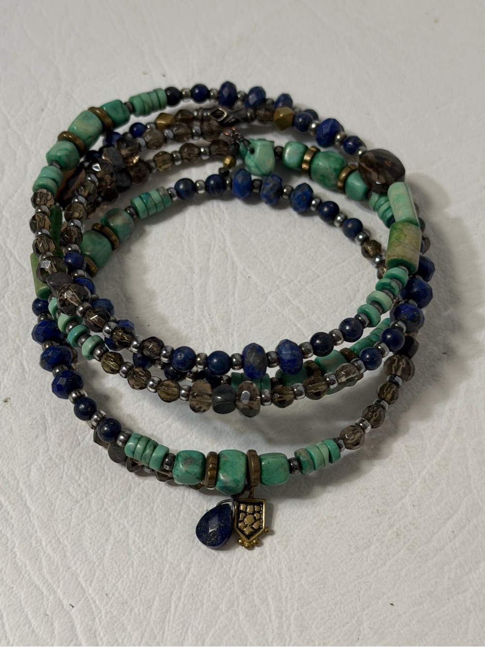 Silpada beaded beautiful Palms Wrap
Bracelet